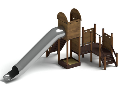 Игровой комплекс Миндаль горка Н-2000 ДИО 10011