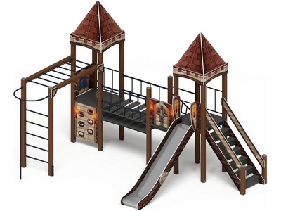 Детская игровая площадка Рыцари круглого стола-1