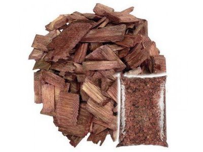 Щепа декоративная коричневая