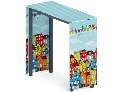 Пергола Улочки без поликарбоната