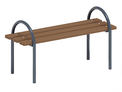Скамья с поручнем Основательность-5