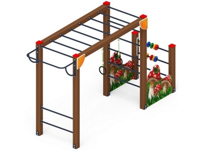 Детский спорткомплекс Грибное лукошко-3
