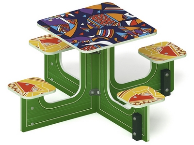 Столик детский Волна 2