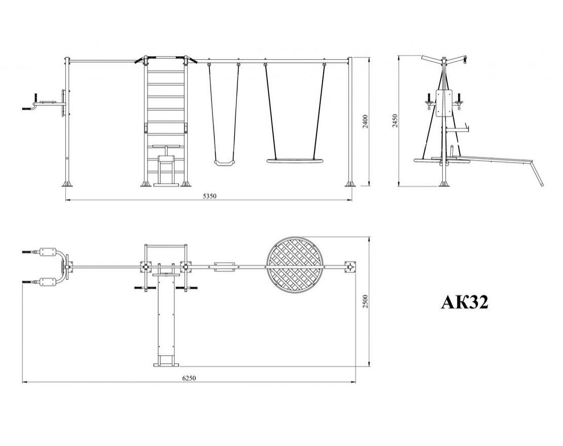 Атлетический комплекс TORUDA СК 32 - вид 2