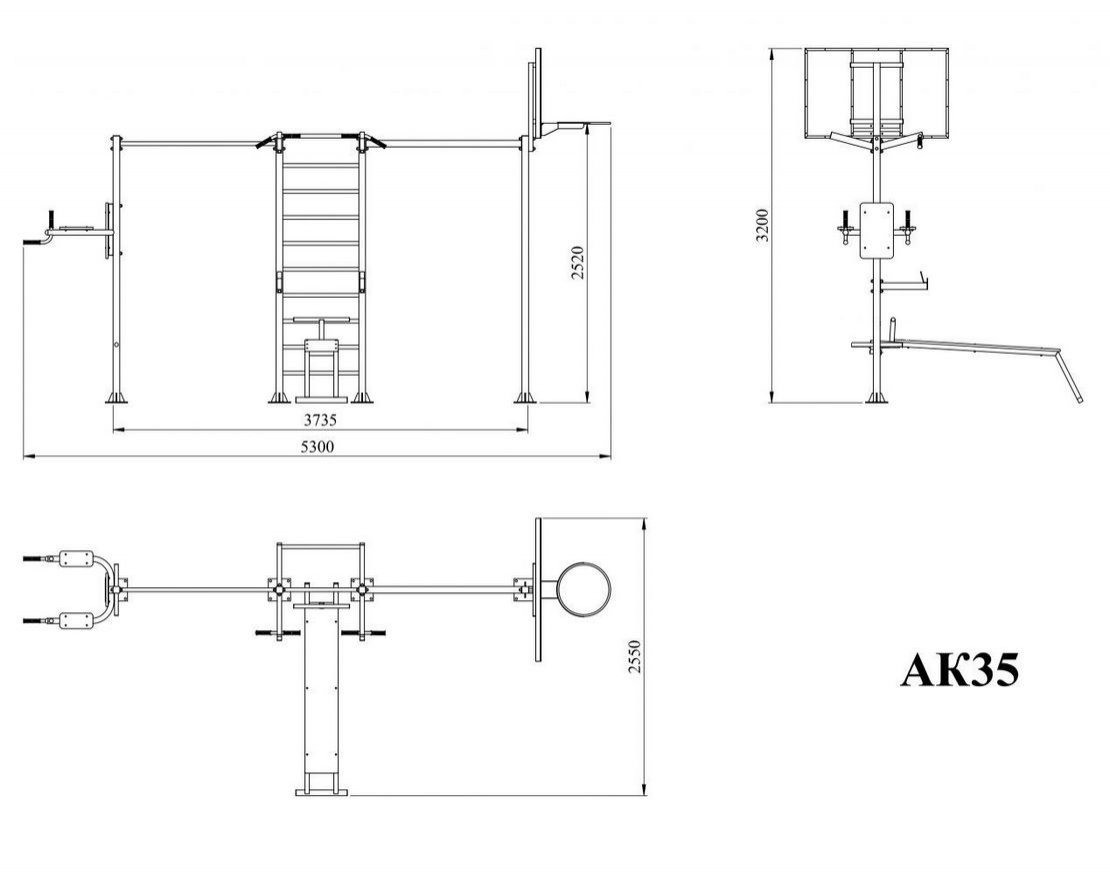 Комплекс атлетический TORUDA СК 35 - вид 2