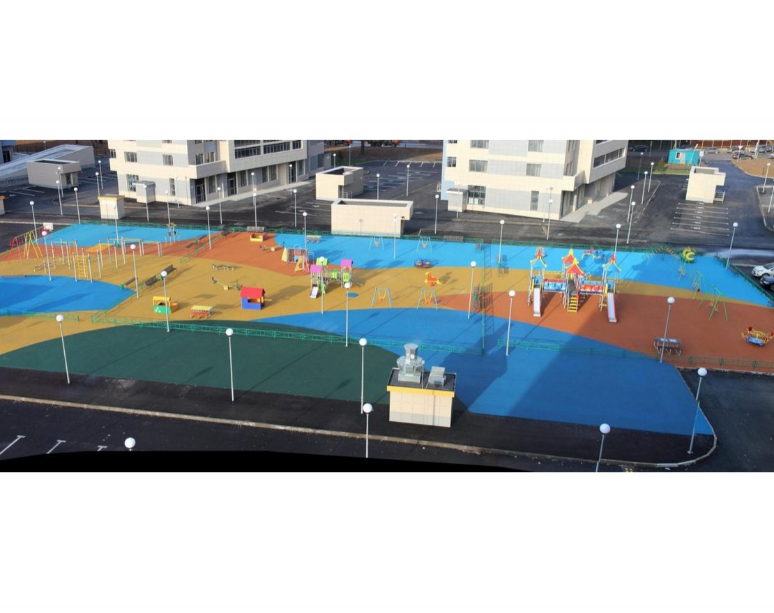 Бесшовное резиновое покрытие TORUDA Eco Soft Sandwich EPDM с укладкой - вид 12