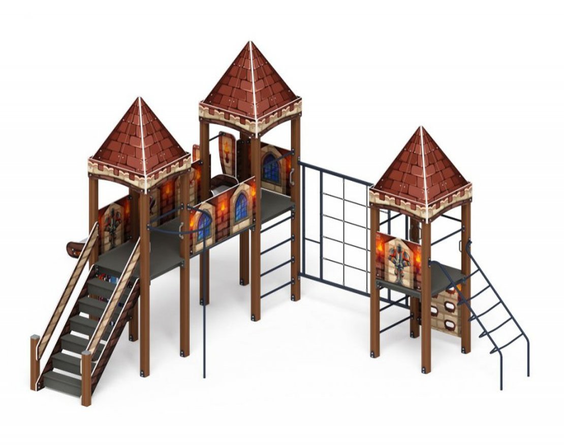 Уличный ДСК Рыцари круглого стола-6 - вид 2