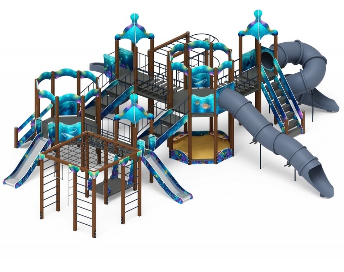 Уличный ДСК Царь Тритон-5 - вид 1