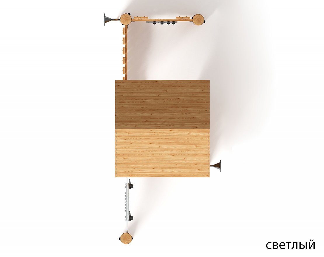 Домик Лесника-1 (лиственница) - вид 4