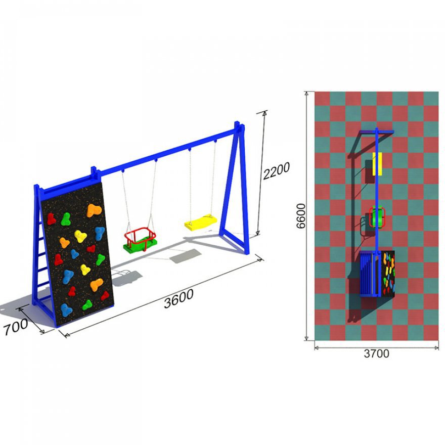 ДСК Качели Спорт 2.2 - вид 2