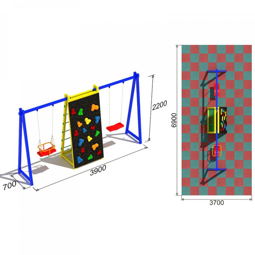 ДСК Качели Спорт 3.4 - вид 2