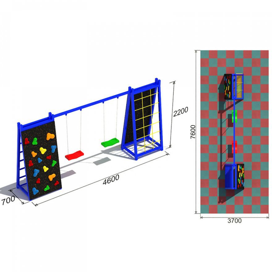 ДСК Качели Спорт 5.1 - вид 2