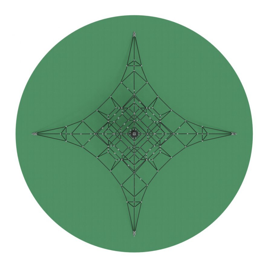 Игровая сетка Гримпи 8 (на резиновое покрытие) - вид 2