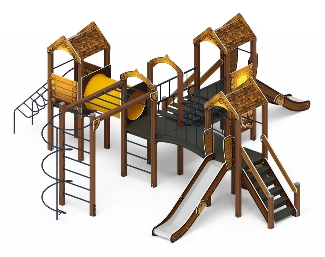 Уличный ДСК Эко-город приключений-6 - вид 2