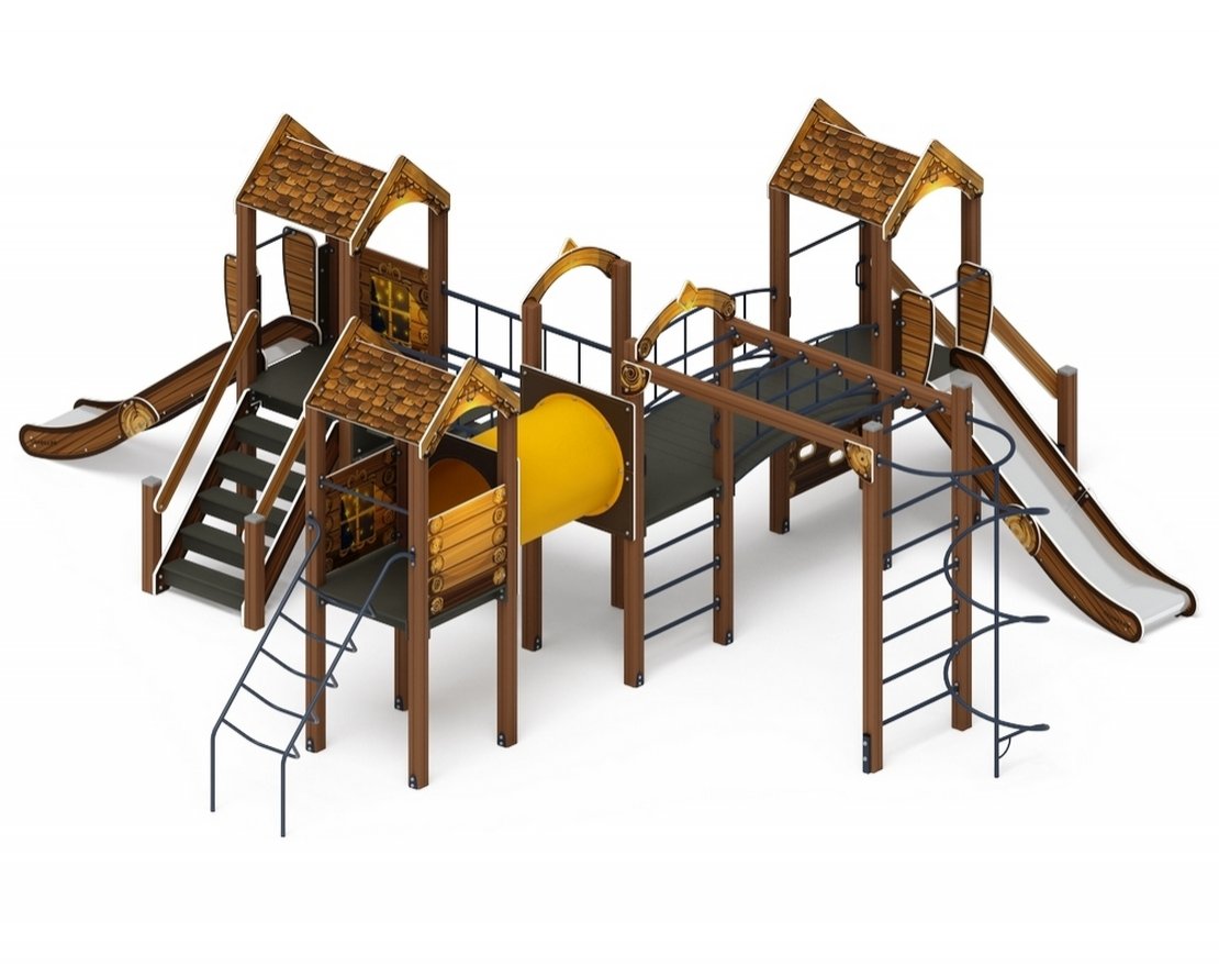 Уличный ДСК Эко-город приключений-6 - вид 3