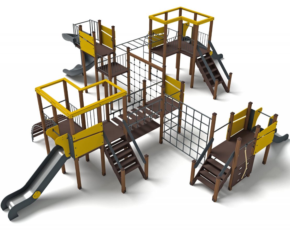 Уличный ДСК Геометрия Н-900,1200 и 2000 ДИО 09040 - вид 5