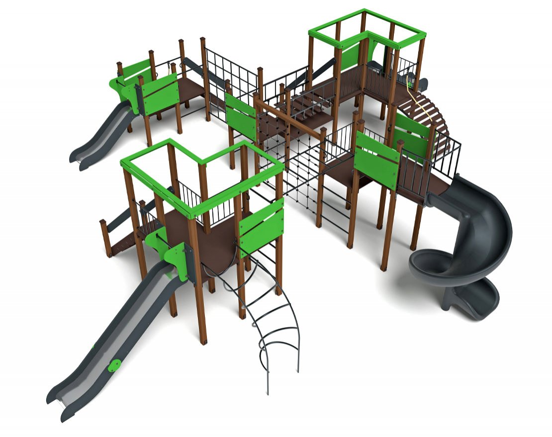 Уличный ДСК Геометрия Н-900,1200 и 2000 ДИО 09040 - вид 2