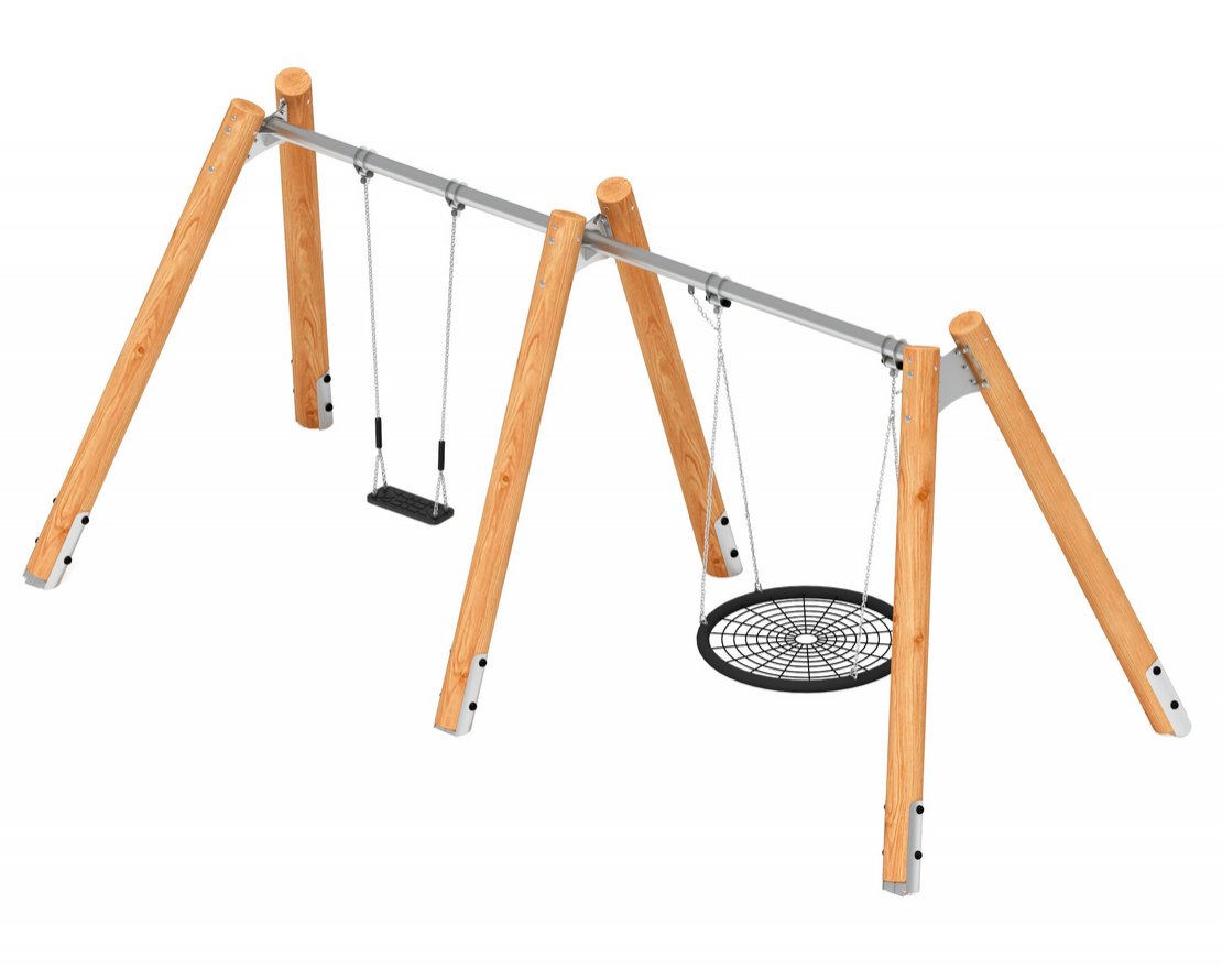 Качели Единство (лиственница) 1 - вид 1