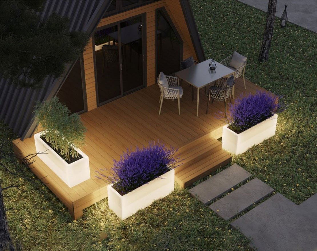 Кашпо Horizont S-L - вид 6