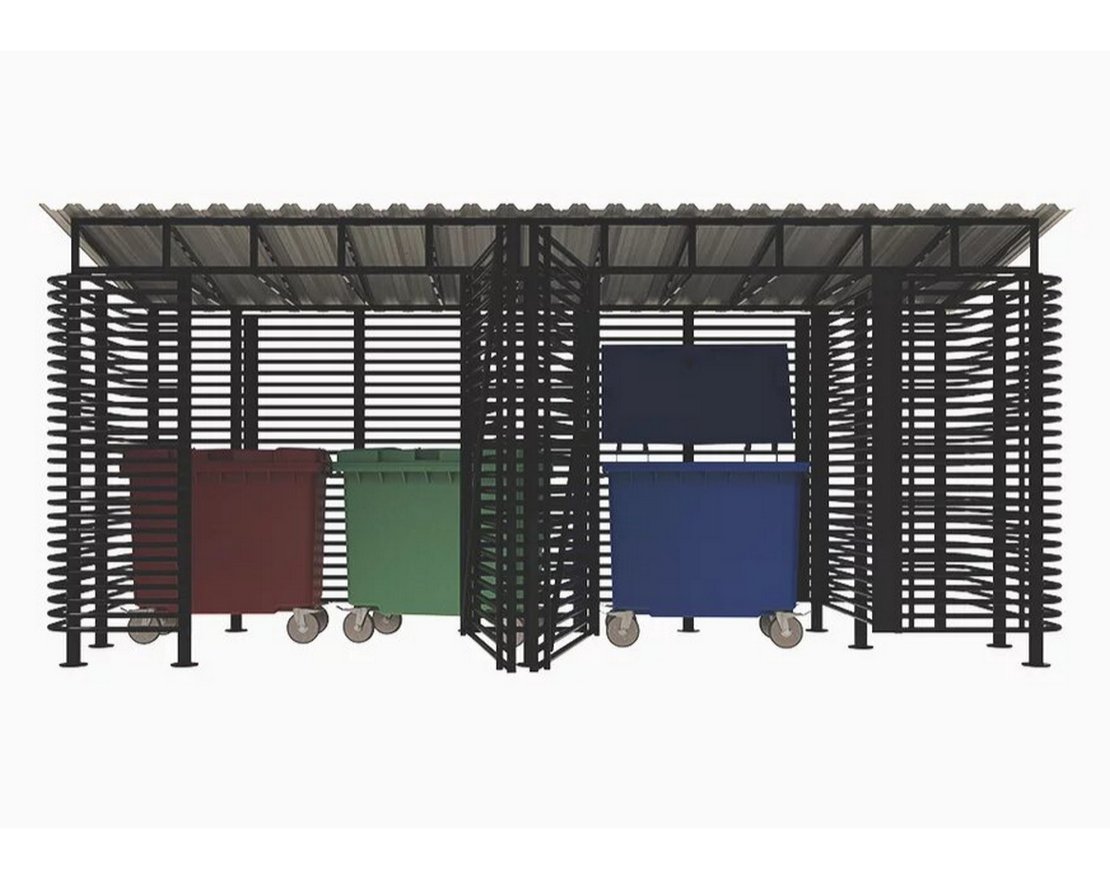 Контейнерная площадка для ТБО  МАФ-5