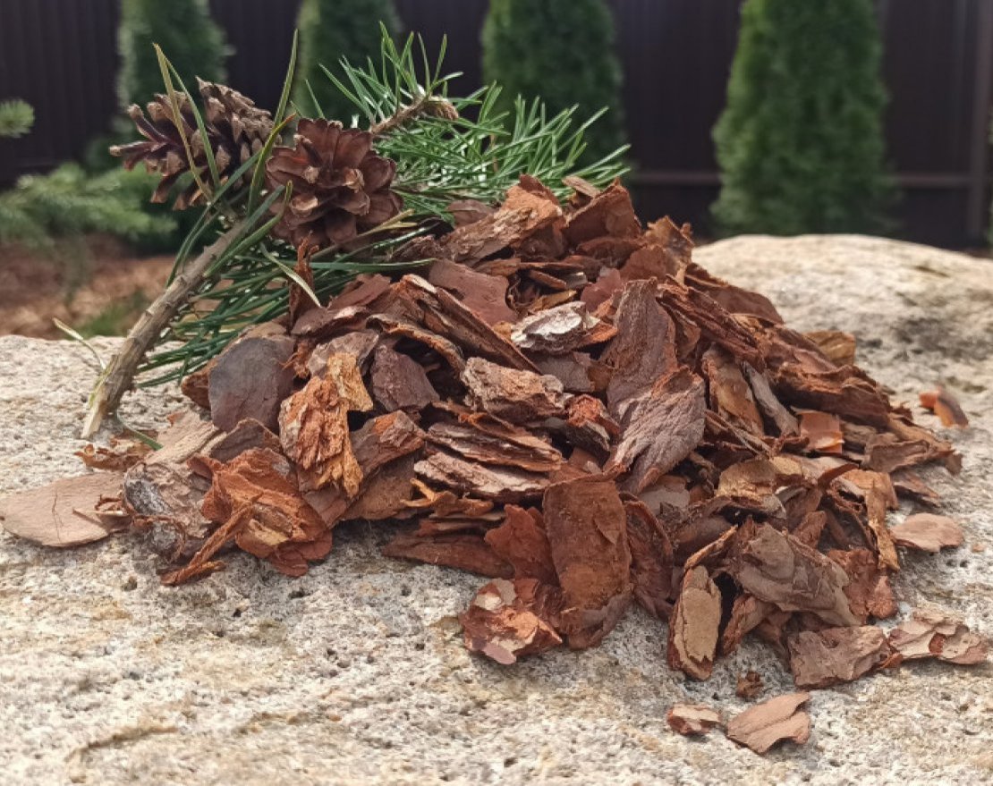 Кора сибирской лиственницы средняя 2-5 см - вид 3