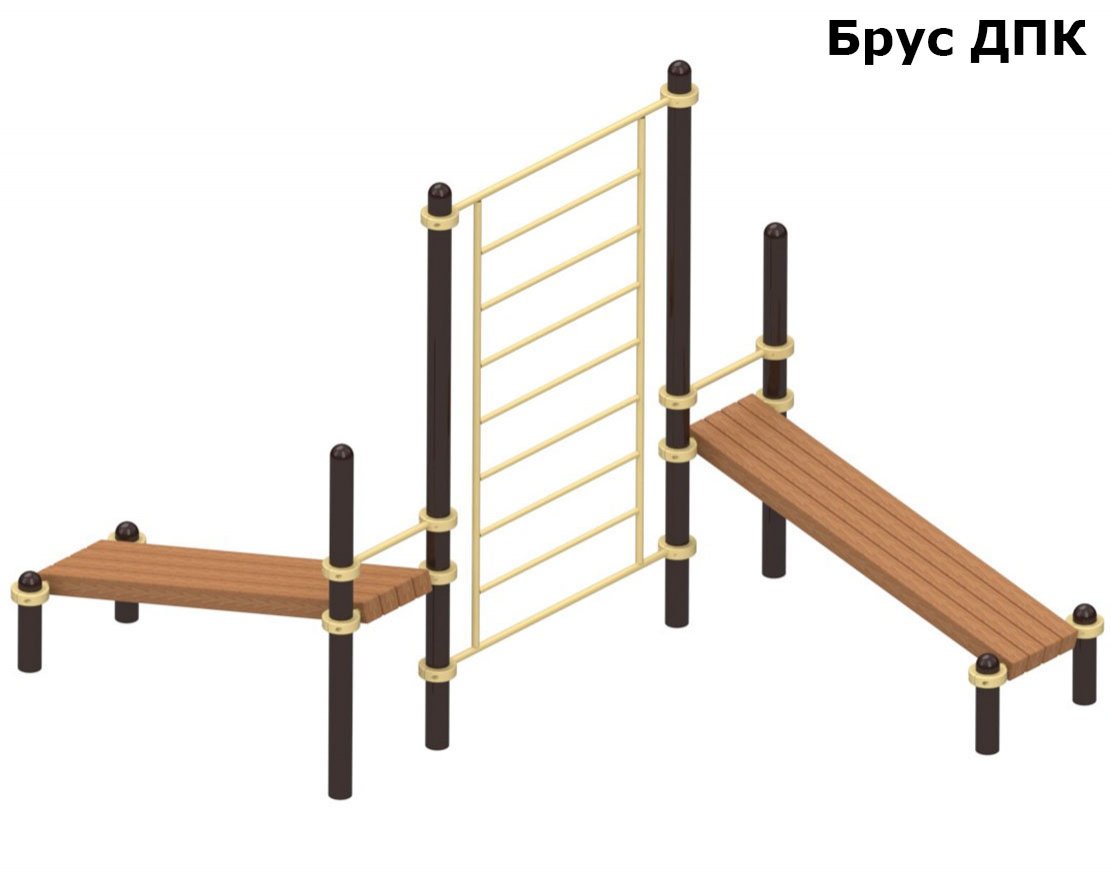 Уличные лавочки для пресса и шведская стенка TORUDA 76 - вид 2