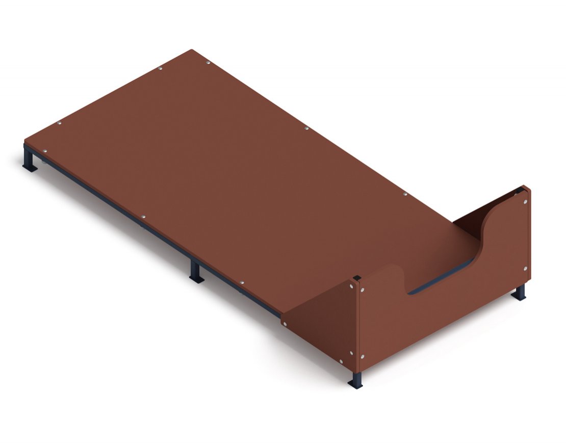 Уличная полоса препятствий Позиция захвата - вид 2