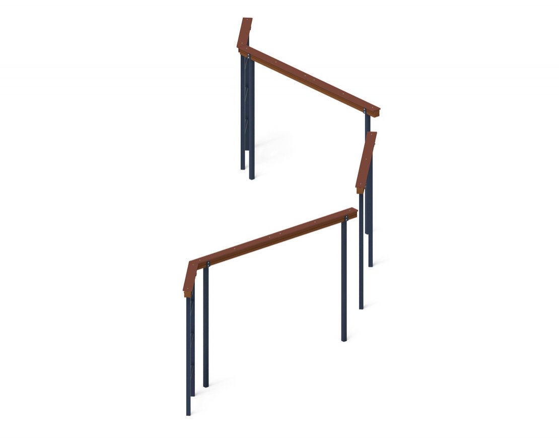 Уличная полоса препятствий Тропа авантюриста - вид 2