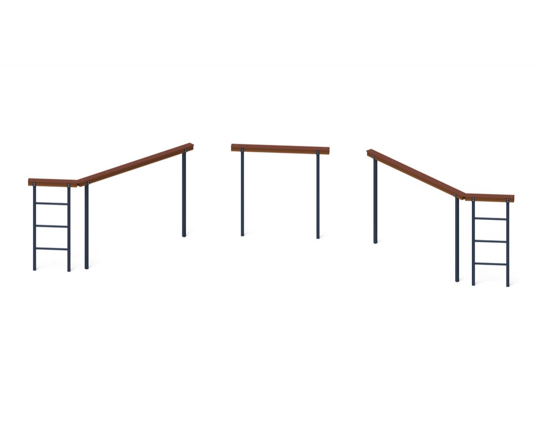 Уличная полоса препятствий Тропа авантюриста - вид 2