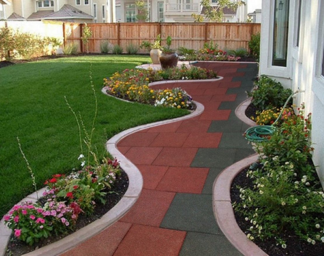 Резиновая плитка 500x500 (30 мм) - вид 2