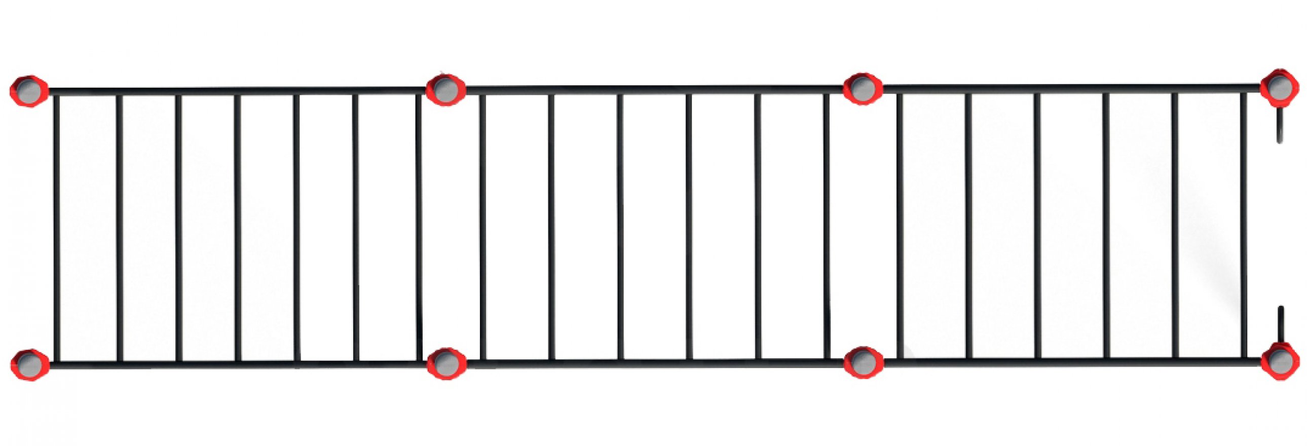 Рукоход разноуровневый для колясочников - вид 2