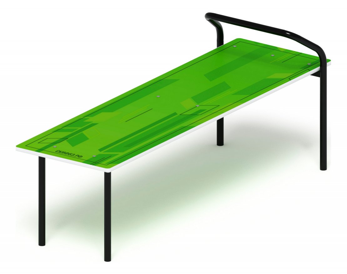 Уличная скамья для пресса Форма и сила-1 - вид 2