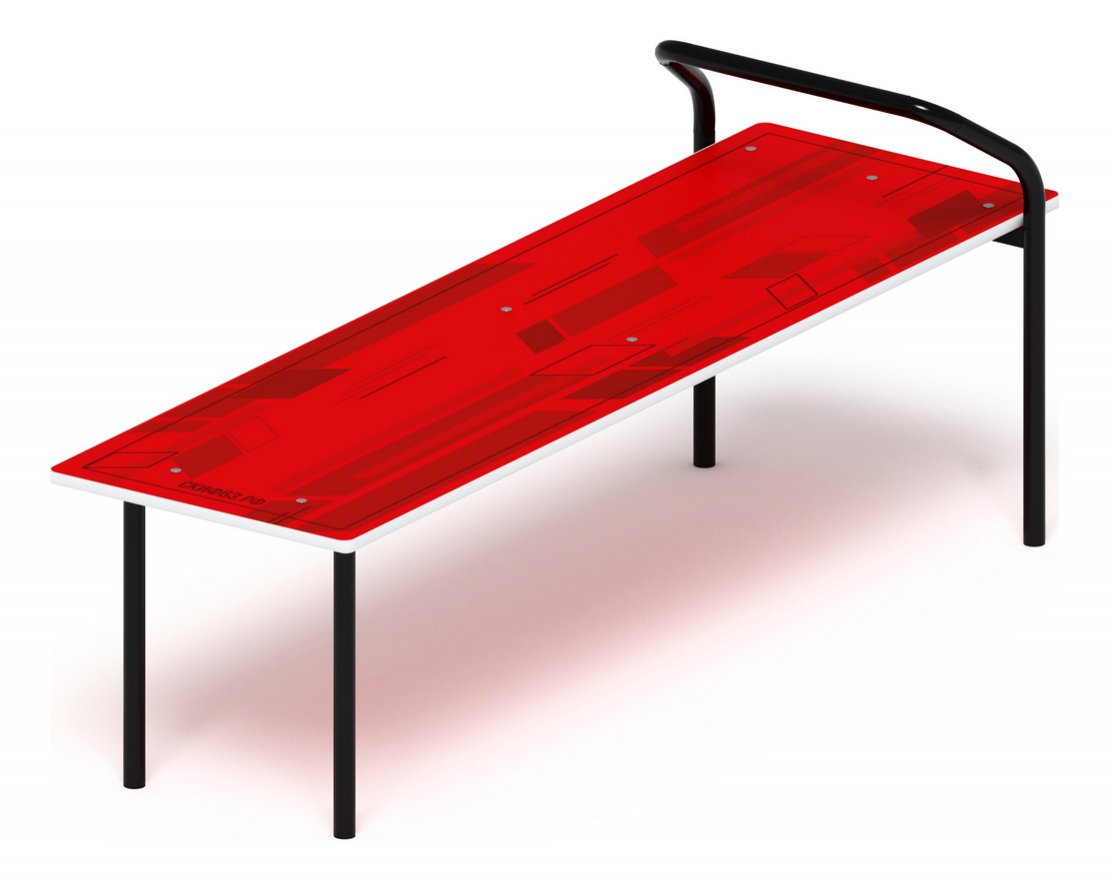 Уличная скамья для пресса Форма и сила-1 - вид 1