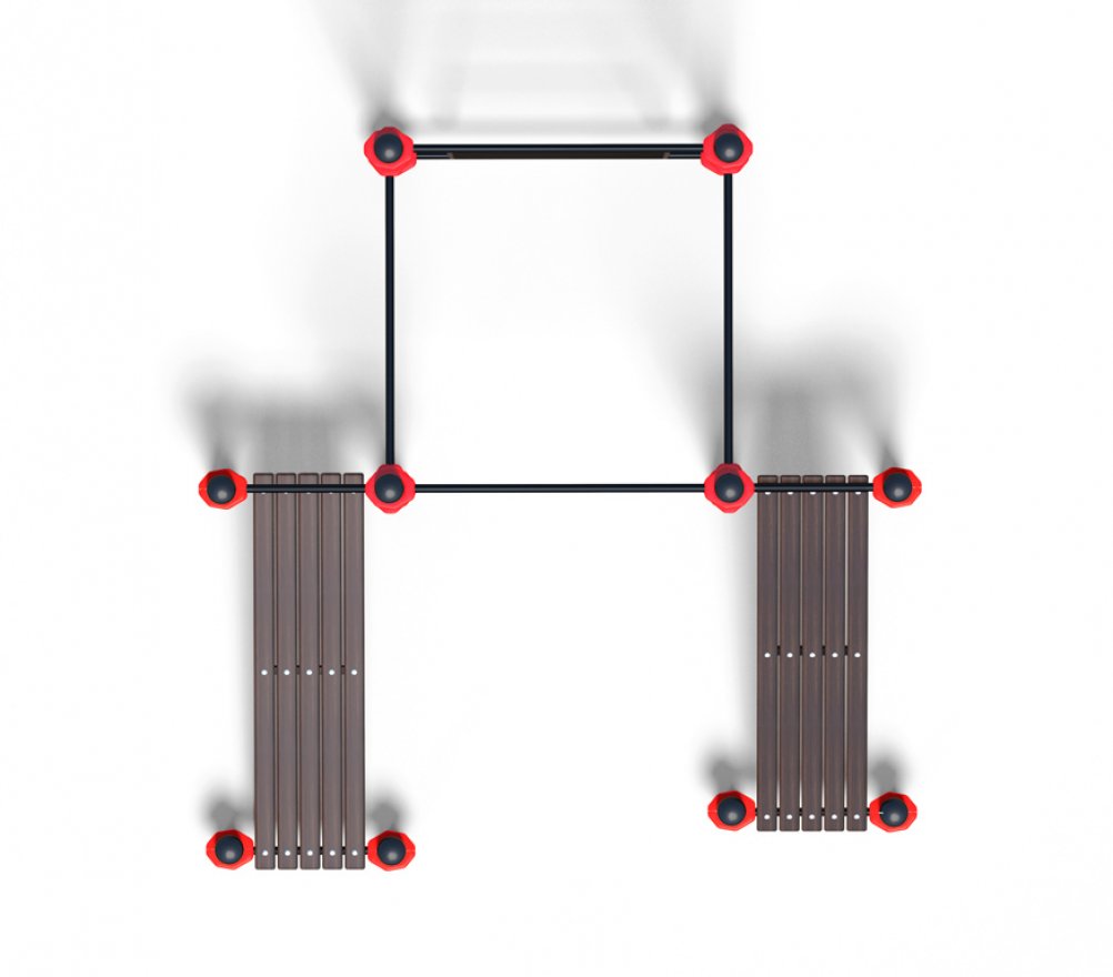 Спорткомплекс для улицы PAW-16 - вид 2