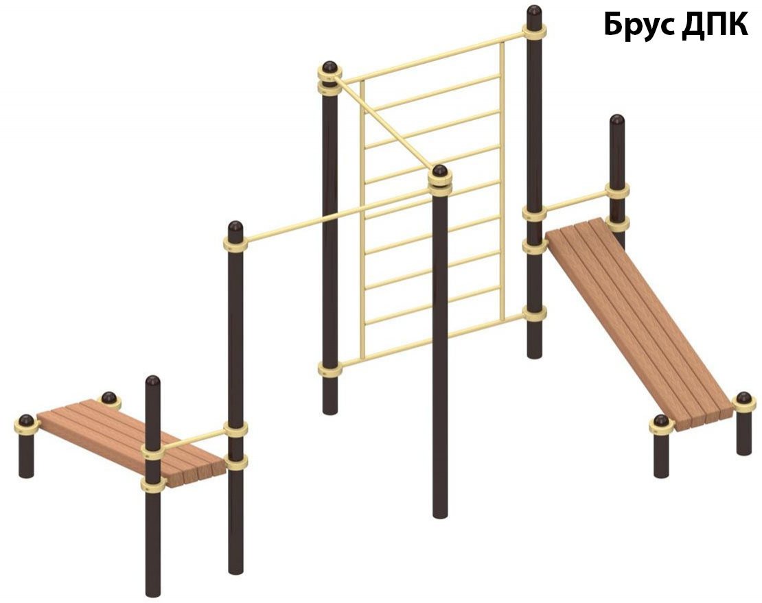 Спорткомплекс для улицы TORUDA Змейка 63 - вид 2