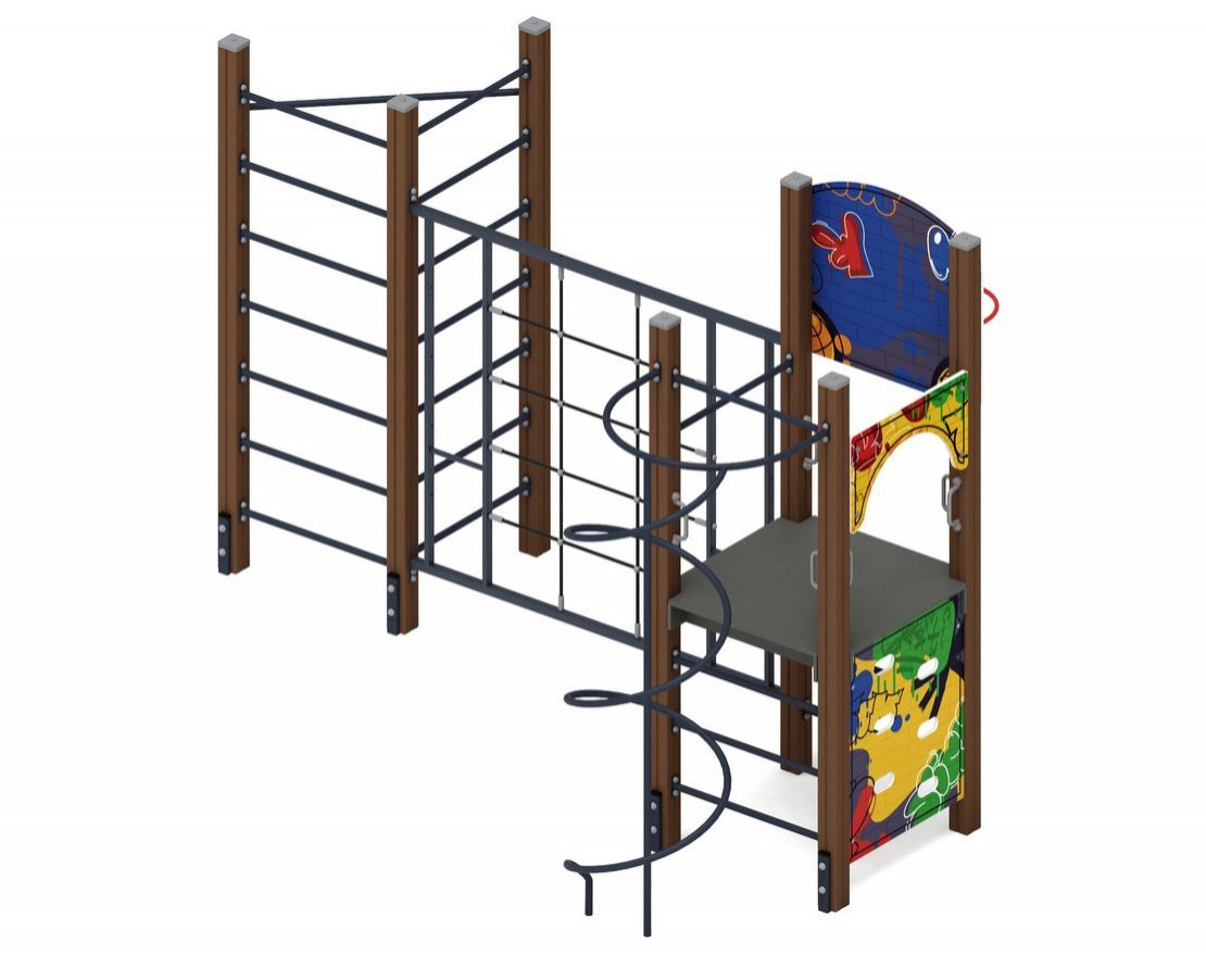 Спорткомплекс Крепыш 10 (Граффити) - вид 2