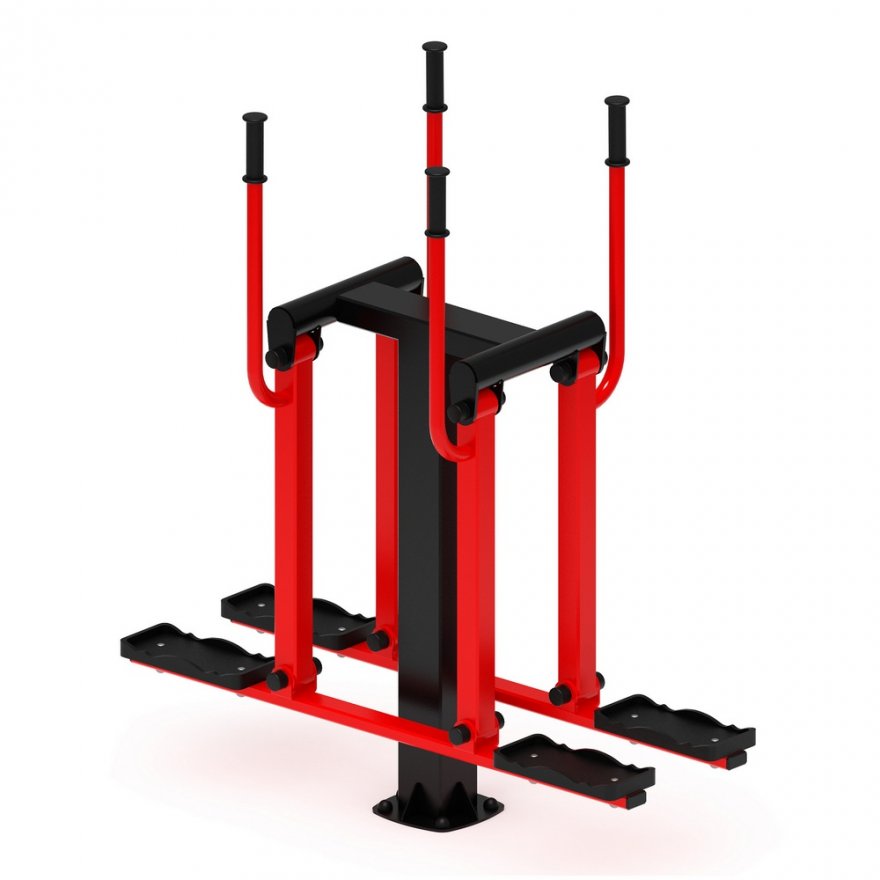 Уличный тренажер Двойные лыжи Тренинг 6 - вид 3