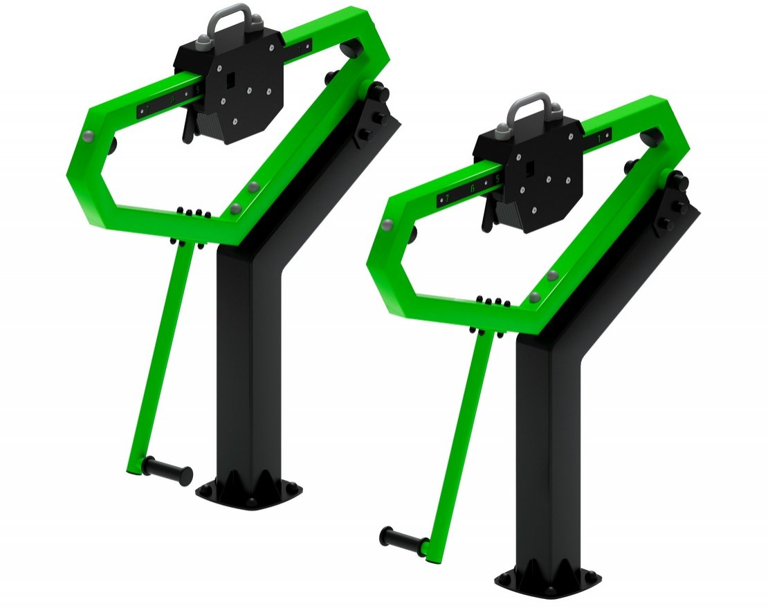 Уличный тренажер Приседания Тренинг 17 - вид 1