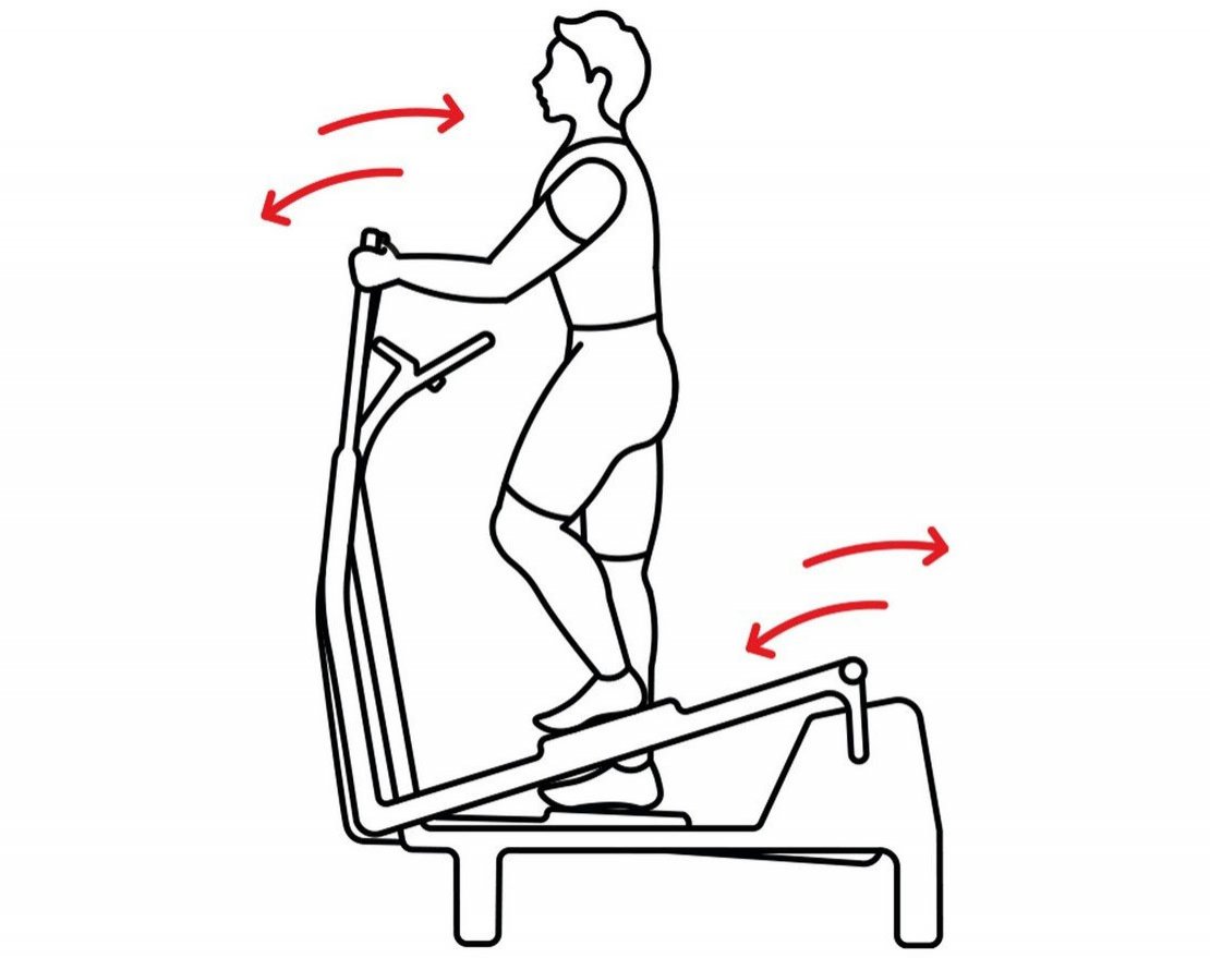 Уличный кардиотренажер Бегущая волна - вид 2