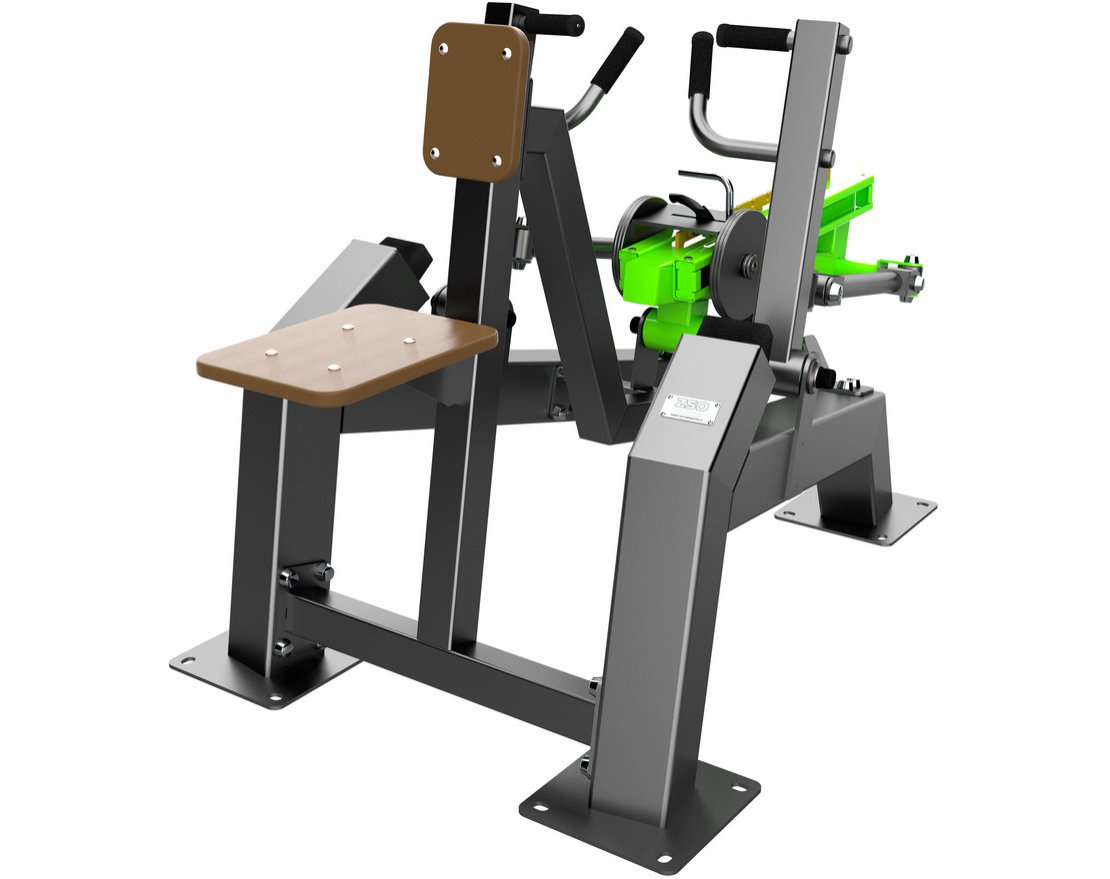 Уличный тренажер Наклонная тяга с переменной нагрузкой Power-1809 - вид 2