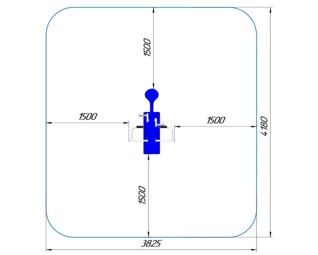 Уличный тренажер Спидлайн - вид 2