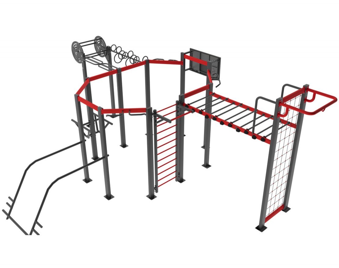 Готовая спортивная площадка для улицы 007 - вид 2