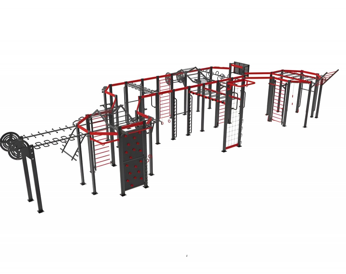 Готовая спортивная площадка для улицы 022 - вид 2