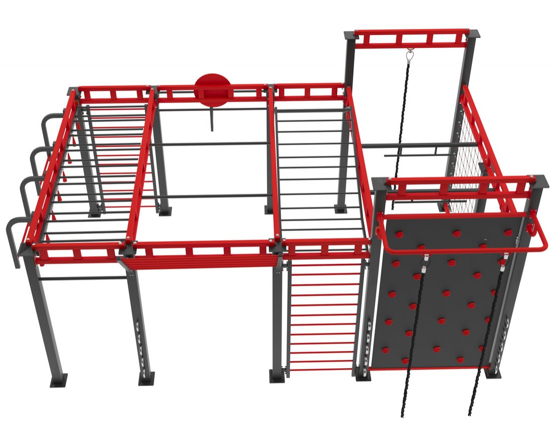 Готовая спортивная площадка для улицы 032 - вид 2