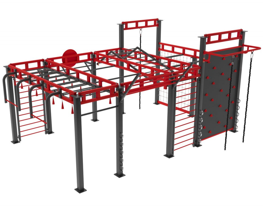 Готовая спортивная площадка для улицы 032 - вид 2