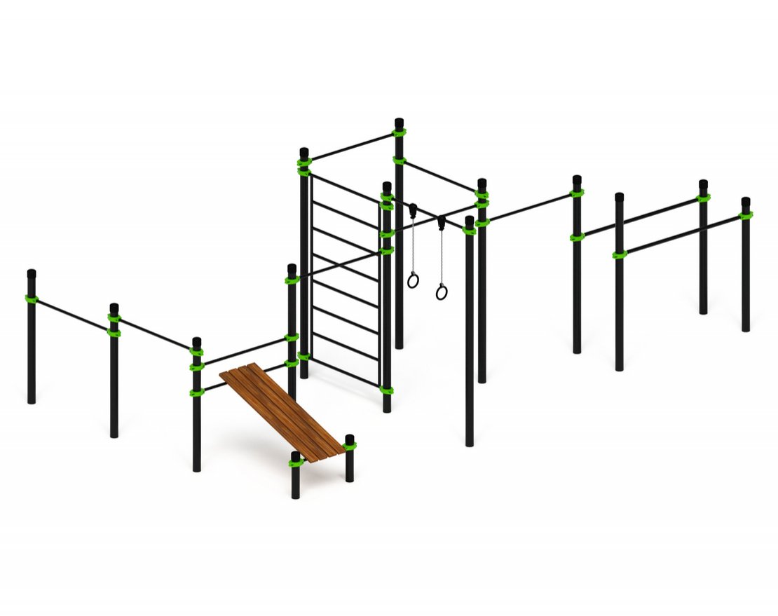 Уличный воркаут Тимворк 10 - вид 2