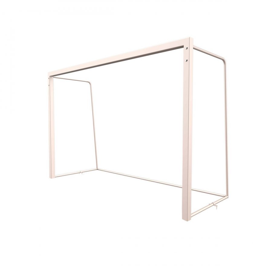 Ворота для мини-футбола гандбола, профиль 80х80 мм без сетки - вид 2