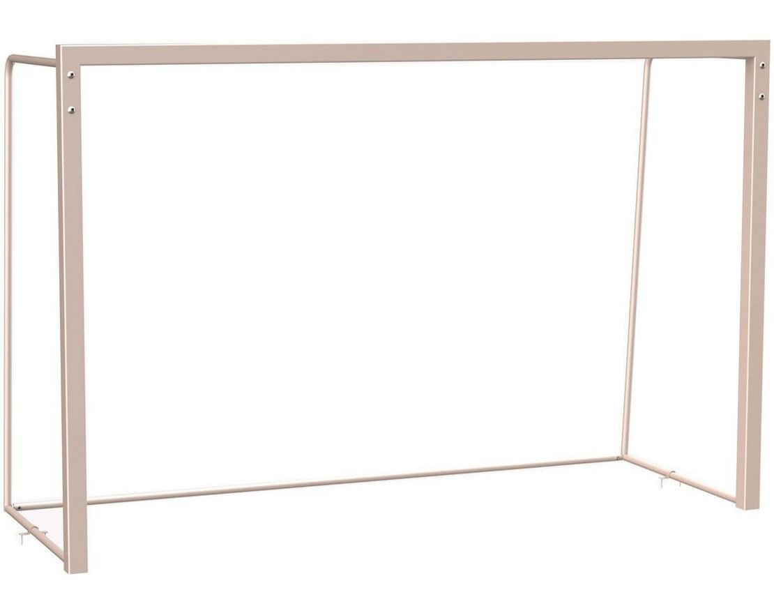 Ворота для мини-футбола гандбола, профиль 80х80 мм без сетки - вид 2